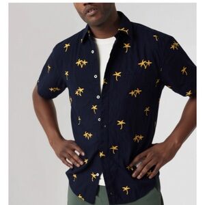 Cactus Man Ricky Singh palm trees Button Up Size XL